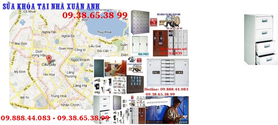 sửa khóa tủ tại nhà