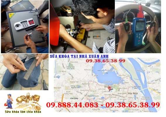 thợ sửa khóa tại nhà quận ba đình