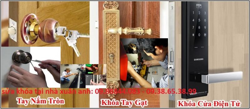 thợ sửa khóa cửa tại nhà 24h